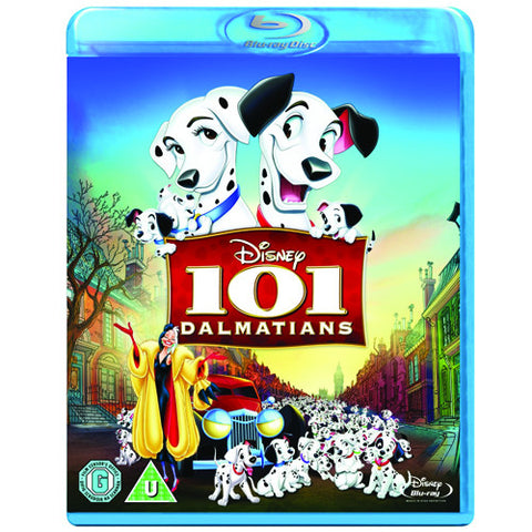 101 DALMATIANS [Blu-ray Disc] Classic Disney Animated Movie in High-Definition