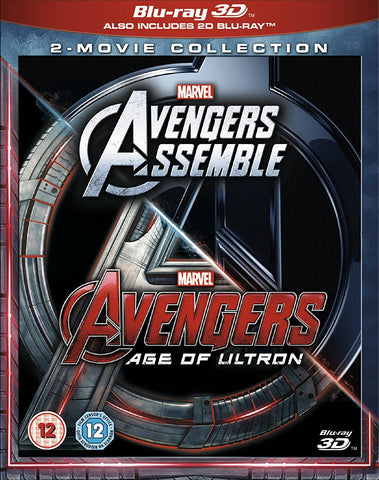 Avengers Age Of Ultron/Avengers Assemble Doublepack [Blu-ray 3D]