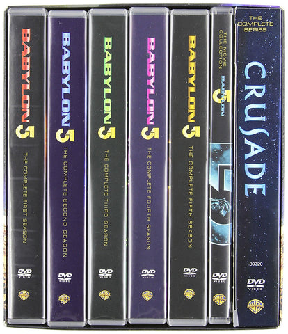 Babylon 5: The Complete Collection Series - Bonus 5 Movie Set and Crusade Collection