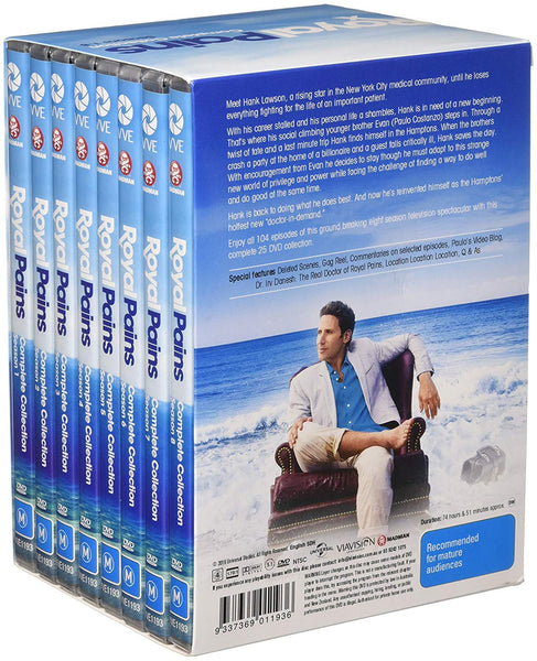 ロイヤルペインズ DVD-BOX 1～7、Final Royal Pains: Complete