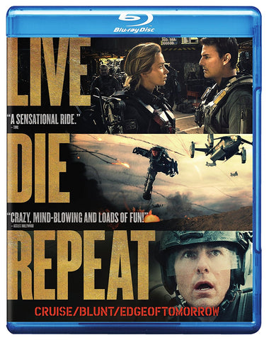 Live Die Repeat: Edge of Tomorrow Blu-ray