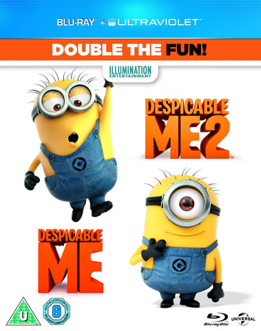 Despicable Me / Despicable Me 2 Double Pack [Blu-ray]