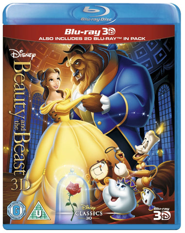 Beauty & the Beast [Blu-ray 3D and Bluray]