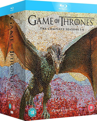 Game of Thrones 1-6 Blu Ray Box Set