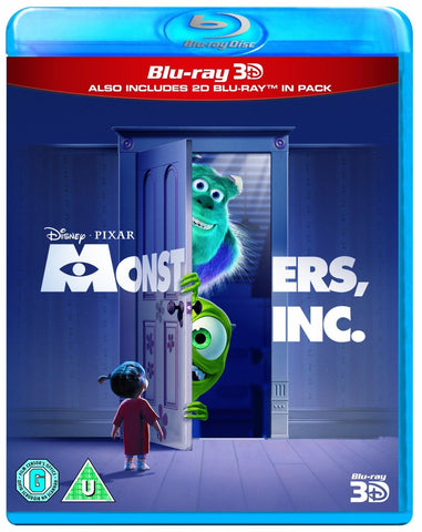 Monsters, Inc. (Blu-ray 3D + Blu-ray) [Blu-ray]