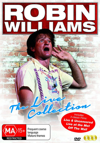 Robin Williams Stand Up Live Collection - DVD