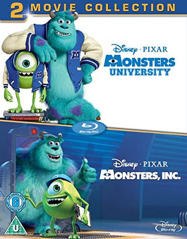 Monsters University/Monsters Inc [Region Free] [UK Import] [Blu-ray]