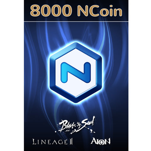 NCsoft NCoin 8000 [Online Game Code]