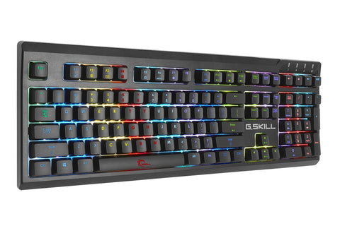 G.Skill RIPJAWS KM570 RGB Minimalistic Fully Utilized Mechanical Gaming Keyboard, Cherry MX Brown