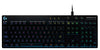 Image of Logitech G810 Orion Spectrum RGB Mechanical Gaming Keyboard – Easy-Access Media Control, Backlit Multicolor LED, Romer-G Mechanical Key Switches