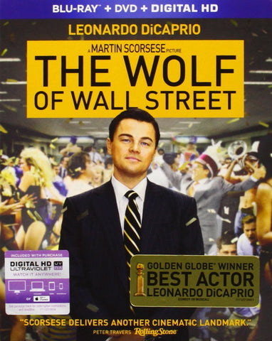 Wolf of Wall Street Blu-ray