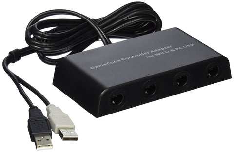Mayflash GameCube Controller Adapter for Wii U and PC USB, 4 Port