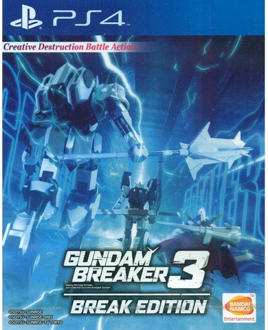 Gundam Breaker 3 Break Edition (English Subtitle) for Playstation 4