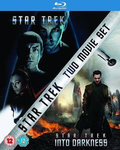 Star Trek AND Star Trek Into Darkness Double Pack 2 Movie Box Set