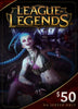 Image of League of Legends $50 Gift Card – 7200 Riot Points - NA Server Only [Online Game Code]