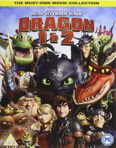 How to Train Your Dragon 1 & 2 [Double Pack] [Blu-ray]