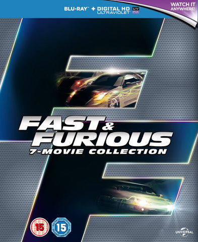 Fast & Furious Collection 1 - 7-Disc Box Set [Blu-Ray]