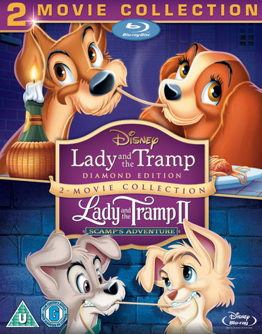 Lady and the Tramp + Lady and the Tramp 2 (Scamp's Adventure) Blu-ray