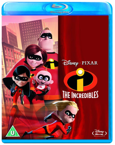 Disney Pixar The Incredibles Blu Ray Movie
