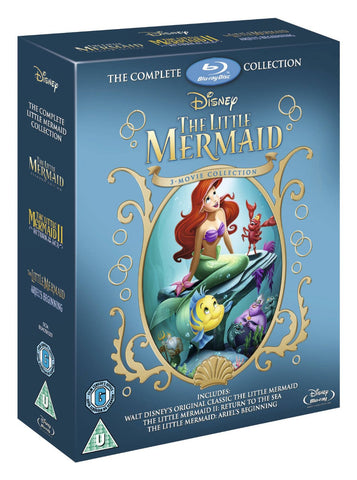 The Little Mermaid Collection / Little Mermaid / Return to the Sea /Ariel's Beginning Blu Ray
