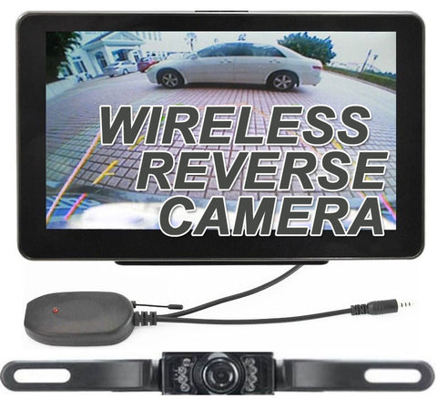 GPS Navigation & Wireless Reverse Bluetooth Backup Camera