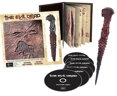 Evil Dead Anthology [Blu-ray] Limited Edition w/ Replica Prop Dagger from EVIL DEAD