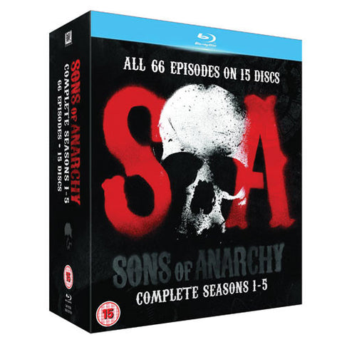 Sons of Anarchy Season 1 – 5 Blu-Ray Seasons 1 2 3 4 5 Complete Series