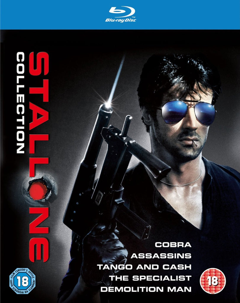 Sylvester Stallone Collection Region Free -Blu Ray Cobra Assasins