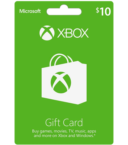 $10 Xbox Gift Card - [Digital Code]